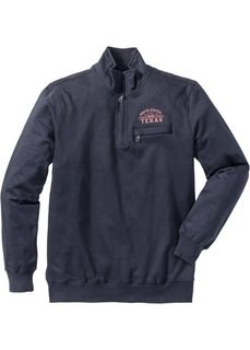 Свитшот Regular Fit (ночная синь) Bonprix