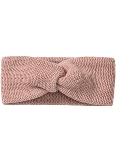 Вязаная повязка на голову (винтажно-розовый меланж) Bonprix