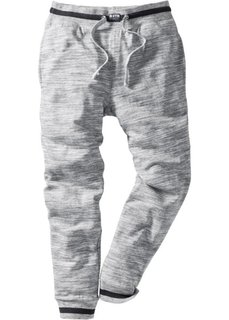 Меланжевые спортивные брюки (серый меланж) Bonprix