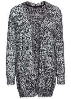 Кардиган (белый/черный) Bonprix