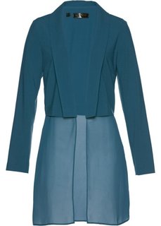 Жакет 2 в 1 (серо-синий) Bonprix