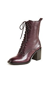 Frye Pia Heeled Combat Boots