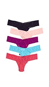 Hanky Panky 5 Low Rise Thong Gold Box