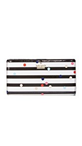 Kate Spade New York Confetti Dot Stacy Continental Wallet
