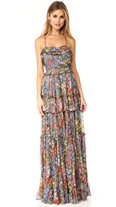 Needle &amp; Thread Flowerbed Maxi Dress