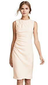 Prabal Gurung Sheath Dress with Ruching Detail