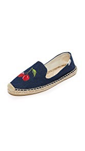 Soludos Cherry Smoking Slipper Espadrilles