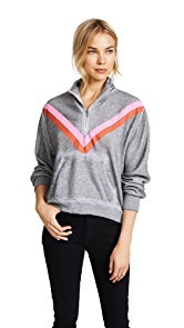 Wildfox Sweetheart Track Stripe Jacket