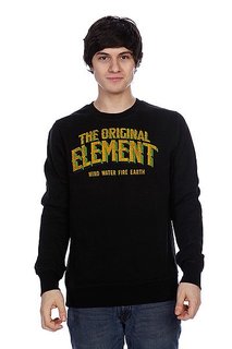 Толстовка Element Progress Crew Black