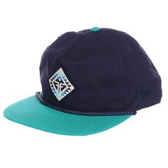 Бейсболка New Era Fallen Yuma Snapback Midnight/Aftbrn Blue