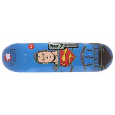 Дека для скейтборда для скейтборда Almost S5 Mid Mullen Superman R7 29.3 x 7.5 (19.1 см)
