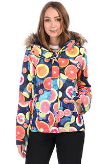 Куртка утепленная женская Roxy Jet Ski Lemon Tonic_fruitsof