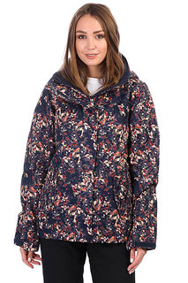 Куртка утепленная женская Roxy Rx Jetty Peacoat_waterleaf