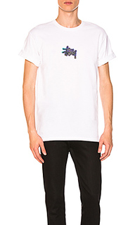 Футболка prism logo - Stussy