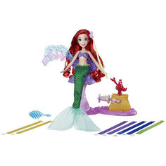 Кукла Hasbro Disney Princess "Модная кукла" Ариэль в салоне короревских лент