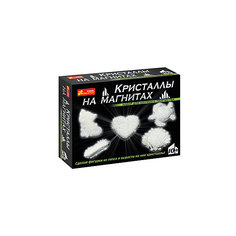 Кристаллы на магнитах, "Кристаллы на магнитах (белые)" Ранок