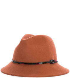 Шляпа красного цвета из шерсти Goorin Bros.