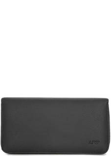 Кожаный клатч Armani Jeans