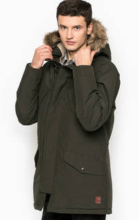 Зимняя парка цвета хаки Jack & Jones