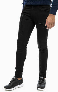 Черные зауженные джинсы с шестью карманами G Star RAW