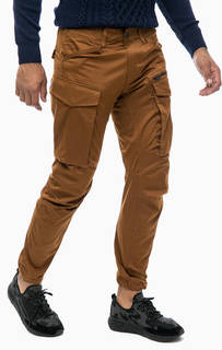 Хлопковые брюки карго коричневого цвета G Star RAW