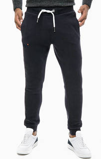 Синие спортивные брюки джоггеры Superdry