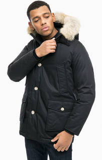 Хлопковая парка с меховой отделкой Woolrich