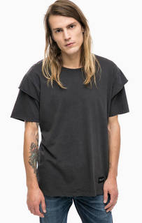 Футболка из хлопка с удлиненной спинкой Alcott