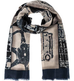 Легкий палантин с добавлением шерсти Noryalli