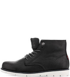 Черные кожаные ботинки Levis®