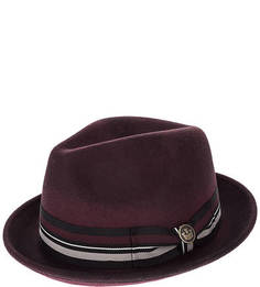 Бордовая шерстяная шляпа Goorin Bros.