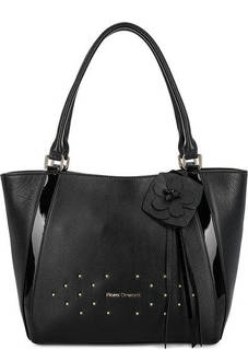 Сумка из мягкой кожи с лаковыми вставками Fiato Dream