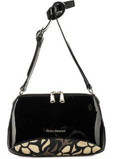 Черная сумка из лаковой кожи Fiato Dream