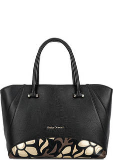 Кожаная сумка со съемным плечевым ремнем Fiato Dream