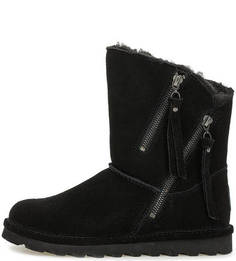 Замшевые полусапоги с подкладкой из овечьей шерсти Bearpaw