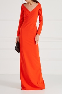 Красное платье-макси Solace