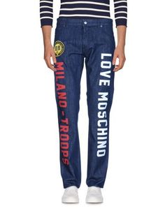 Джинсовые брюки Love Moschino