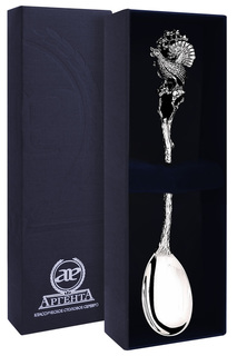 Ложка чайная "Глухарь" Аргента