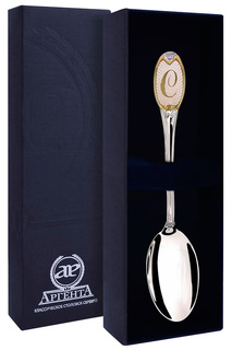 Ложка чайная "Буква С" Аргента