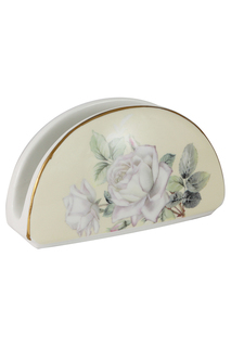 Салфетница 10см "Белые розы" Colombo