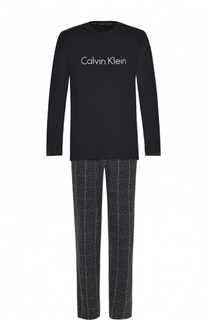 Хлопковая пижама с брюками Calvin Klein Underwear