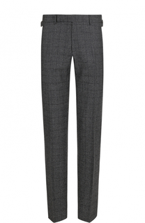 Шерстяные брюки прямого кроя Ermenegildo Zegna