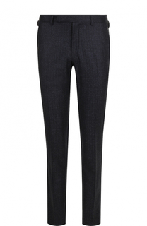 Шерстяные брюки прямого кроя Ermenegildo Zegna