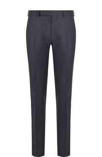 Шерстяные брюки прямого кроя Ermenegildo Zegna