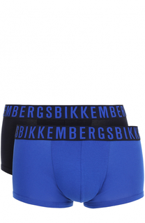 Комплект из двух хлопковых боксеров с широкой резинкой Dirk Bikkembergs