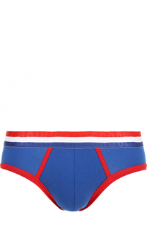 Хлопковые хипсы с широкой резинкой Dirk Bikkembergs
