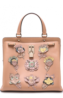 Сумка Joylock medium с аппликациями Valentino