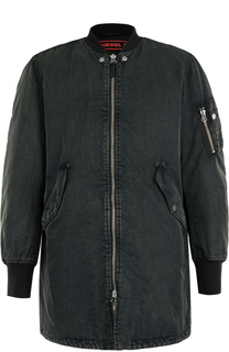Укороченная парка на молнии Diesel
