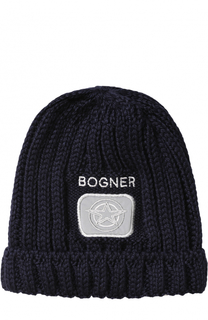 Шапка фактурной вязки Bogner