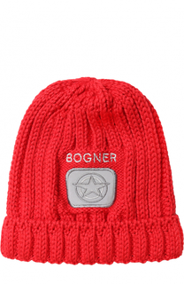 Шапка фактурной вязки Bogner